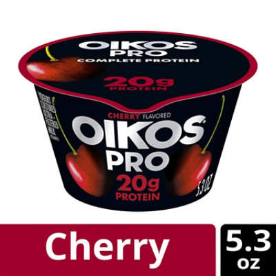 Dannon Oikos Pro Cherry Yogurt - 5.3 Oz - Image 2