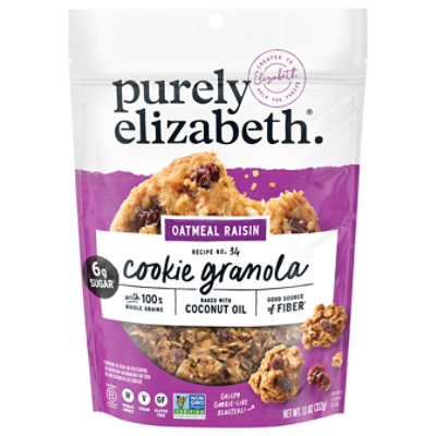 Purely Elizabeth Cookie Granola Oatmeal Raisin - 11 Oz - Image 3