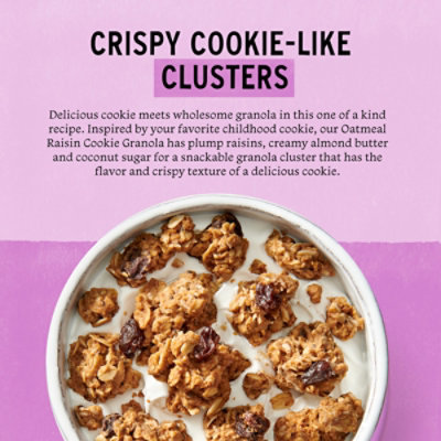 Purely Elizabeth Cookie Granola Oatmeal Raisin - 11 Oz - Image 2
