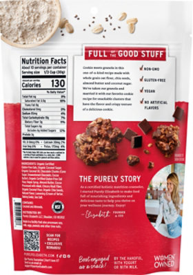 Purely Elizabeth Cookie Granola Double Chocolate - 11 Oz - Image 6