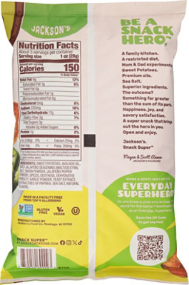 Jacksons Spicy Jalapeno Sweet Potato Chips - 5 Oz - Image 5