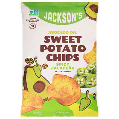 Jacksons Spicy Jalapeno Sweet Potato Chips - 5 Oz - Image 1
