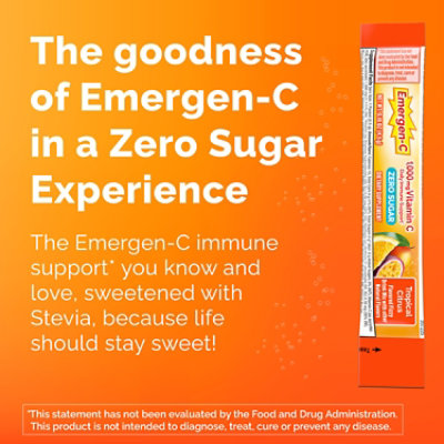 Emc Zero Sugar Tropical Citrus - 18 Count - Image 2