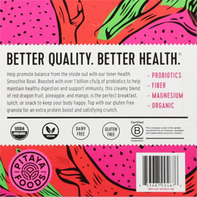 Pitaya Foods Smoothie Bowl Organic Inner Health - 6 Oz - Image 5
