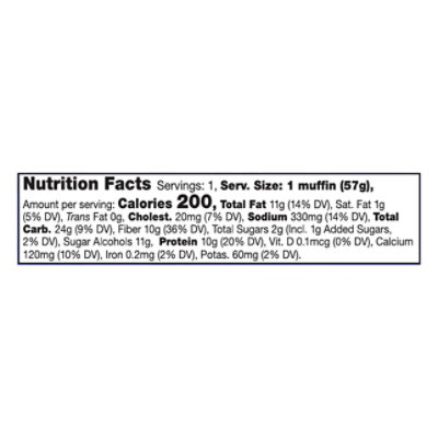Quest Bake Shop Blueberry Muffin - 2.01 Oz - Image 4