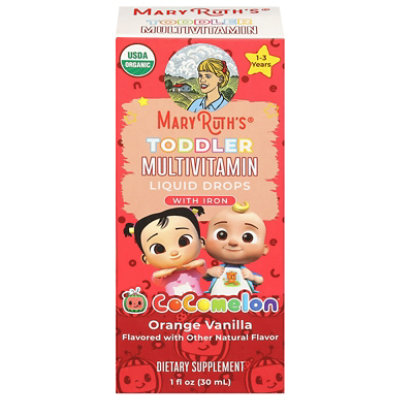 Mary Ruths Drops,og2 Multi Vitamins Toddler - 1 Oz - Image 2