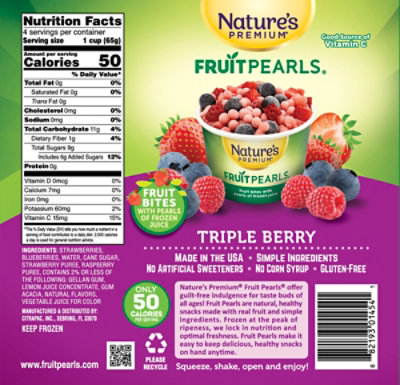 Nature's Premium Fruit Pearls Wild Berry - 9.2 Oz - Image 5