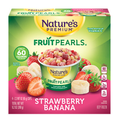 Nature's Premium Fruit Pearls Strawberry Banana - 9.2 Oz - Image 1
