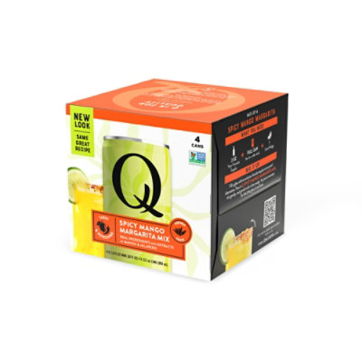 Q Mixers Premium Spicy Mango Margarita Mix - 4 - 7.5 Oz - Image 5