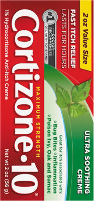 Cortizone 10 Ultra Soothing Creme 2oz Tube Flexible Packaging - 2 Oz - Image 5