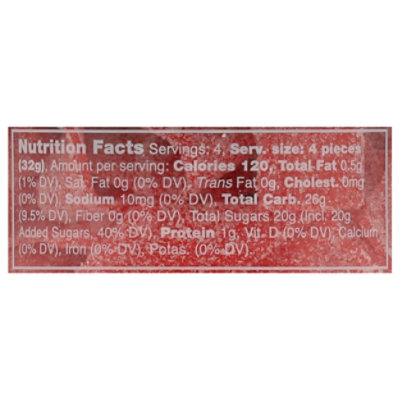 Candy Club Strawberry Sour Belts Small - 4.5 Oz - Image 3