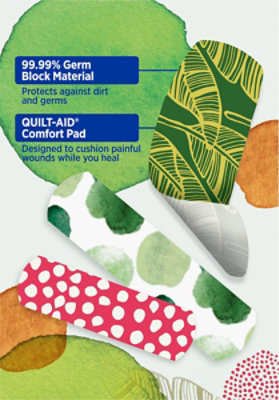 Band-aid Brand Flexible Fabric Bandages Forest Assorted Sizes - 30 Count - Image 3