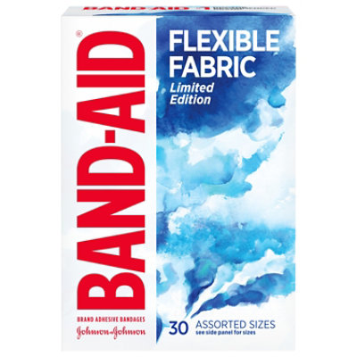 Band-aid Flxfab Bandages Watercolor - 30 Count - Image 3