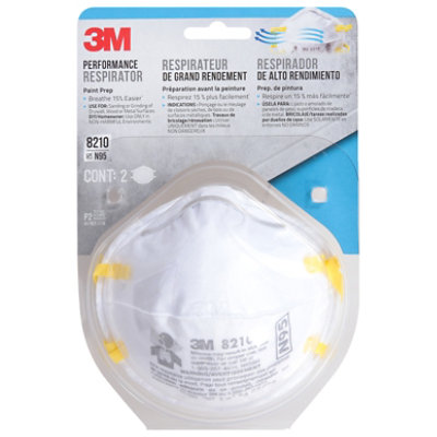 3m Performance Paint Prep Respirator N95 - 2 Count - Image 1