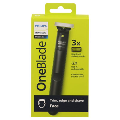 Philips One Blade Face Wet - Each - Image 3