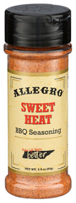 Allegro Seasoning Sweet Heat Bbq - 2.92 Oz - Image 1