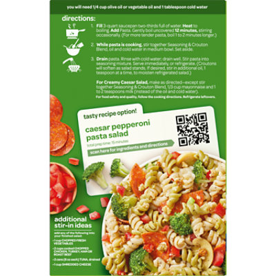 Betty Crocker Suddenly Salad Caesar W/ Red Pepper - 7.25 Oz - Image 4
