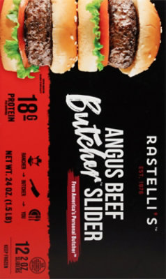 Rastelli's Angus Beef Sliders 24 Oz - 24 OZ - Image 6