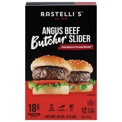 Rastelli's Angus Beef Sliders - 24 Oz - Image 1