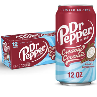 Dr Pepper Creamy Coconut - 12- 12 Fl. Oz.