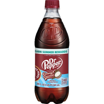 Dr Pepper Creamy Coconut - 20 Fl. Oz. - Image 3