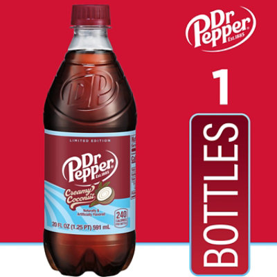 Dr Pepper Creamy Coconut - 20 Fl. Oz. - Image 3