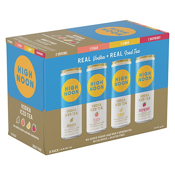 High Noon Iced Tea 8 Pack - 355 Ml - kingsfoodmarkets High Noon Iced Tea 8 Pack - 355 Ml - kingsfoodmarkets