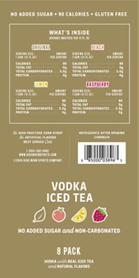 High Noon Iced Tea 8pk - 8-355 ML - Image 4