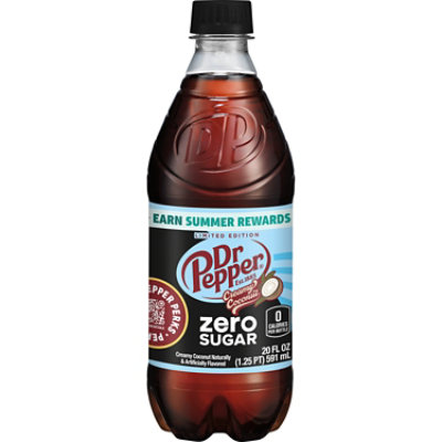 Dr Pepper Creamy Coconut Zero Sugar - 20 Fl. Oz. - Image 3