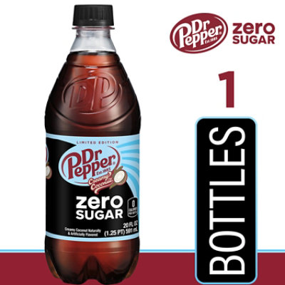 Dr Pepper Creamy Coconut Zero Sugar - 20 Fl. Oz. - Image 3