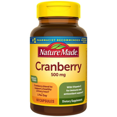 Nature Made Cranberry 500mg - 60 CT - Image 1