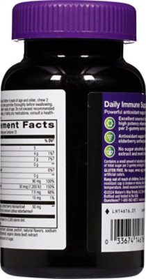 Sambucus Zero Sugar Immune Gummy - 50 Count - Image 5