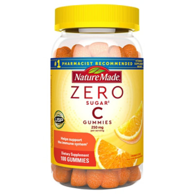 Nature Made Zero Sugar C Gummies - 100 Count - Image 5