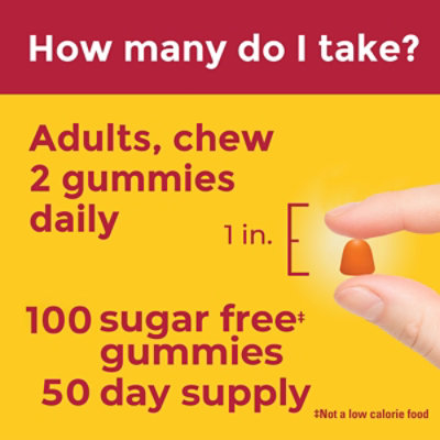 Nature Made Zero Sugar C Gummies - 100 Count - Image 3