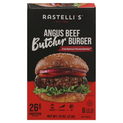 Beef Burger Black Angus - 32 Oz - Image 1