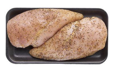 Chicken Breasts Bonless Skinless California Garlic Medley Seasoning - LB - Image 1