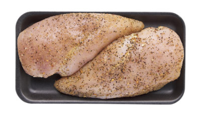 Chicken Breasts Bonless Skinless Supreme Pepper Seasoning - 0.5 Lb - Image 1