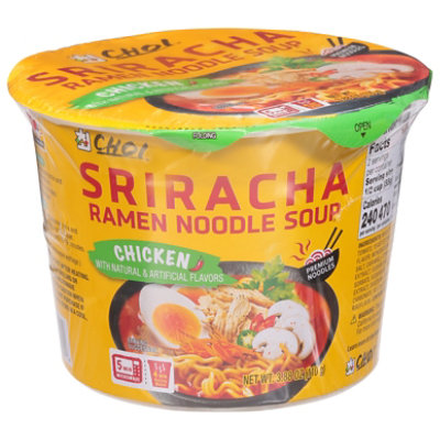 Choi Sriracha Chicken Instant Ramen Noodles - 3.8 Oz - Image 3