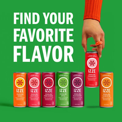 Izze Sparkling Juice Apple - 6-8.4 Fl. Oz. - Image 6