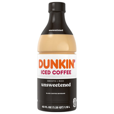 Dunkin Unsweetened Iced Coffee Bottle - 40 Fl. Oz. - Image 3