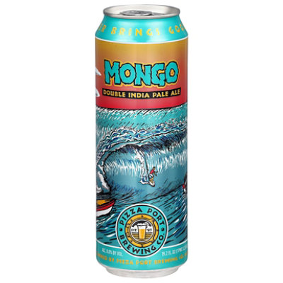 Pizza Port Mongo Dbl Ipa In Cans - 19.2 Fl. Oz. - Image 2