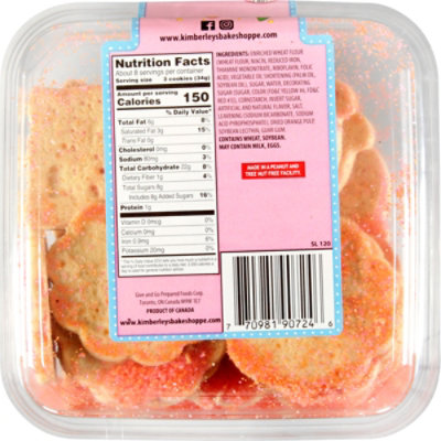 Kimberleys Flower And Tulip Sugar Cookies Tub 6 Inch - 10 OZ - Image 6