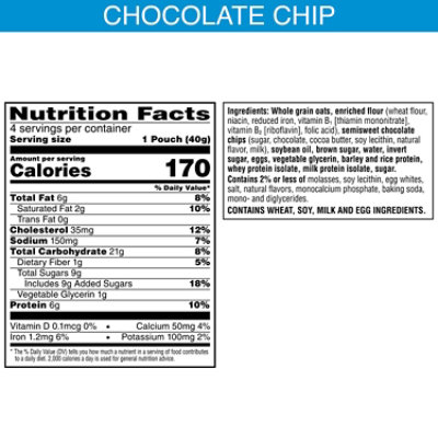 Kelloggs Nutri Grain Powerfull Chocolate Chip - 5.6 oz. - Image 5