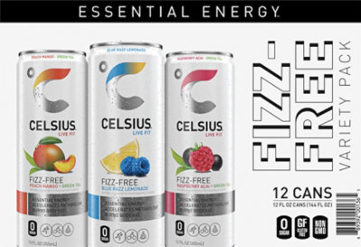 Celsius Fizz Free Variety Pack - 12-12 fl. Oz. - Image 3