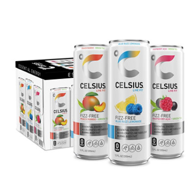 Celsius Fizz Free Variety Pack - 12-12 fl. Oz. - Image 1