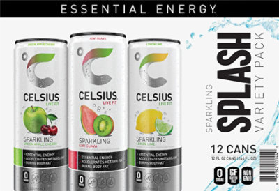 Celsius Splash Variety Pack - 12-12 fl. oz. - Image 3