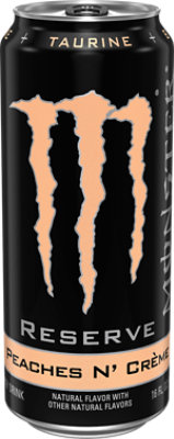 Monster Reserve Peaches N Creme 16 fl. oz. - Image 1