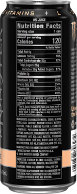 Monster Reserve Peaches N Creme 16 fl. oz. - Image 4