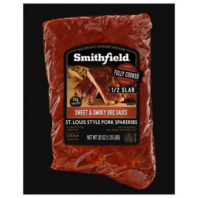 Smithfield Pork Ribs Barbeque - 20 Oz.