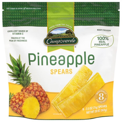 Campoverde Pineapple Spears - 8 Count - pavilions